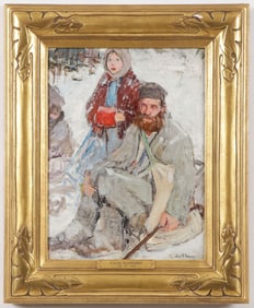 LEON GASPARD ORIGINAL OIL PAINTING