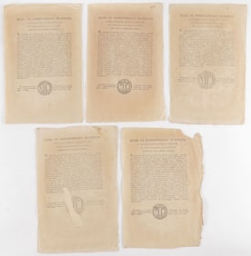 FIVE INTERESTING CATHERINE II DECREES, 1780