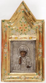 RUSSIAN ICON OF SAINT NICHOLAS
