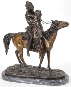 RUSSIAN BRONZE SCULPTURE