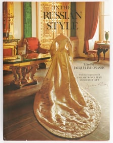 JACKIE KENNEDY SIGNED BOOK