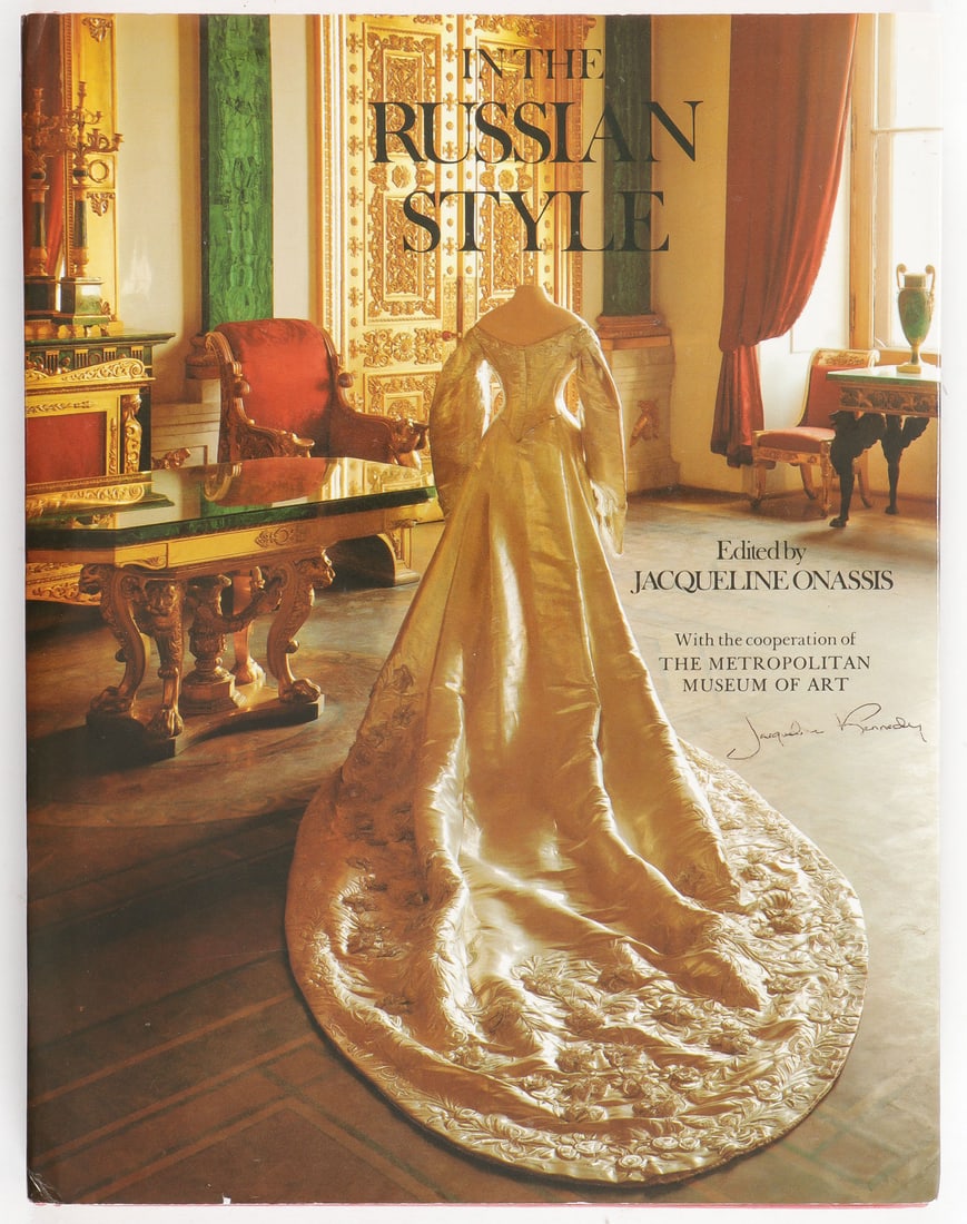 JACKIE KENNEDY SIGNED BOOK (1 of 2)