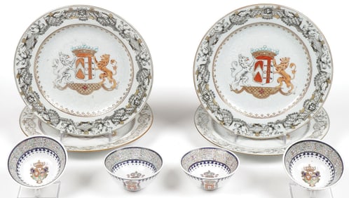 CHINESE PORCELAIN GROUP