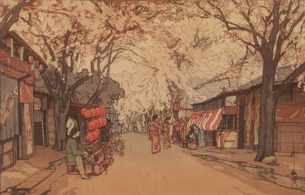 YOSHIDA HIROSHI: AVENUE OF CHERRY TREES