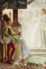 STUNNING ORIGINAL JOSE ARPA PAINTING