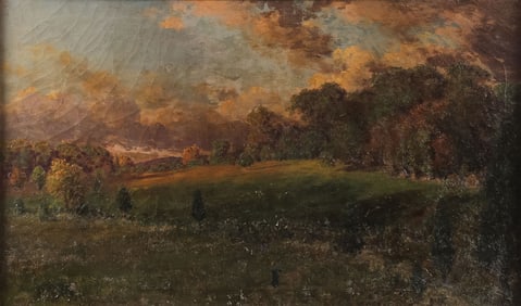 SIGNED AMERICAN LANDSCAPE JOHN ROSS KEY
