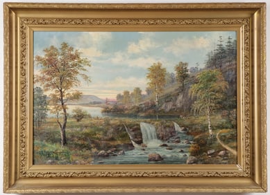 COLORADO LANDSCAPE SIGNED & DATED? 1907