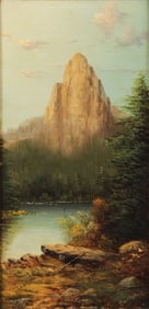 ELIZA BARCUS SIGNED PAINTING