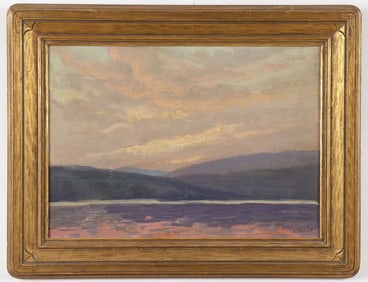 GREAT SIGNED OREGON PAINTING CIRCA 1920