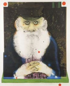 ORIGINAL SIGNED MAURICIO LASANSKY, TOLSTOY