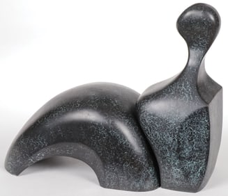 GREAT MODERNIST SIGNED SCULPTURE