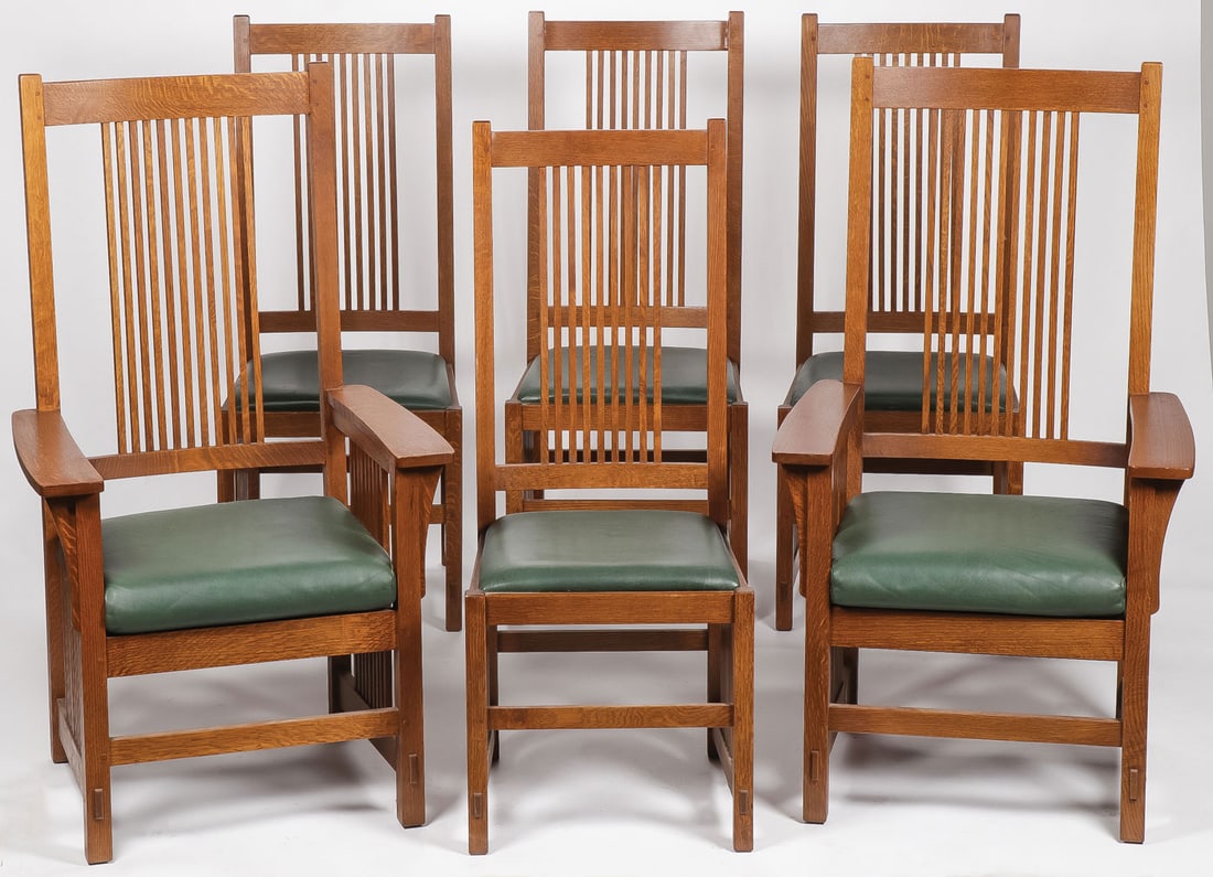 MODERN STICKLEY DINING TABLE & CHAIRS (1 of 2)