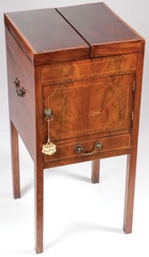 A GEORGE III MAHOGANY WASH STAND C.1780