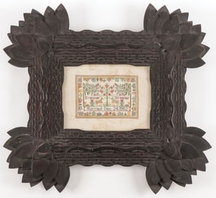 GOOD VINTAGE TRAMP ART FRAME