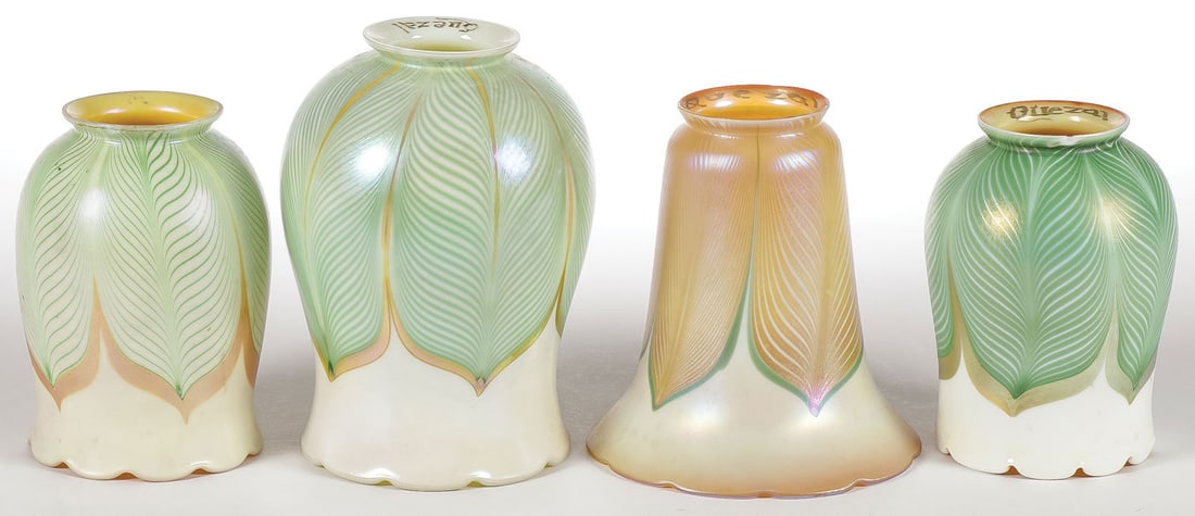 FOUR QUZEAL LAMPSHADES (1 of 5)