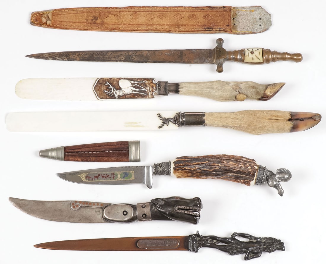 GROUP OF DECORATIVE KNIVES (1 of 2)