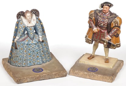 BRITISH WWII COMMEMORATIVE SCULPTURES C 1941