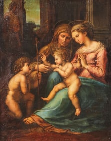 AN 18TH CENTURY FOLLOWER OF RAPHAEL