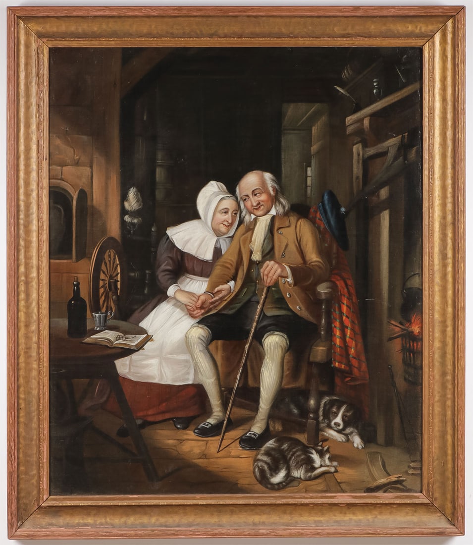 BRITISH GENRE PAINTING AFTER WILLIAM KIDD (1 of 2)