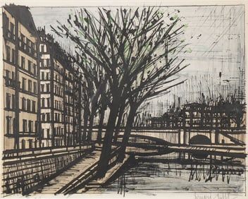 SIGNED BERNARD BUFFETT LITHOGRAPH