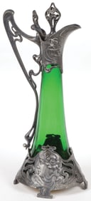 GREAT ART NOUVEAU W.M.F. CLARET JUG, C 1906