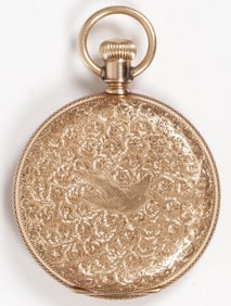 ANTIQUE ELGIN 14K GOLD POCKET WATCH