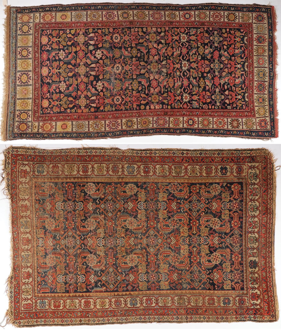 TWO PERSIAN HAMADANS CARPETS C 1920/30 (1 of 5)