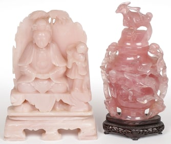 GOOD CHINESE CARVED HARDSTONE