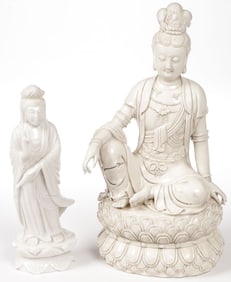 CHINESE GUANYIN & BUDDHA.