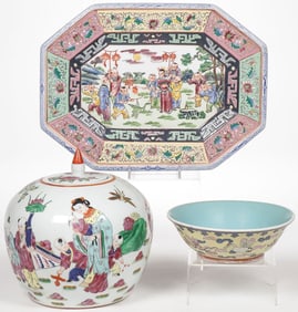 3 PCS CHINESE PORCELAIN