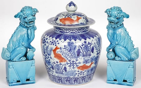 3 PCS CHINESE PORCELAIN