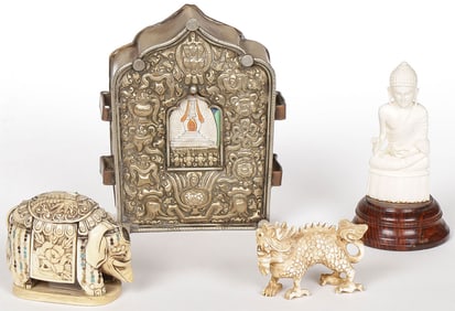 MIXED ASIAN DECORATIVE ARTS GROUP