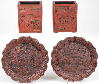 GOOD CHINESE CINNABAR GROUP, CHING