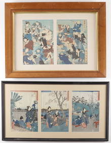 JAPANESE WOODBLOCK PRINTS (1 of 3)