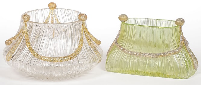 PR SCARCE LOETZ EMPIRE VASES, C. 1905