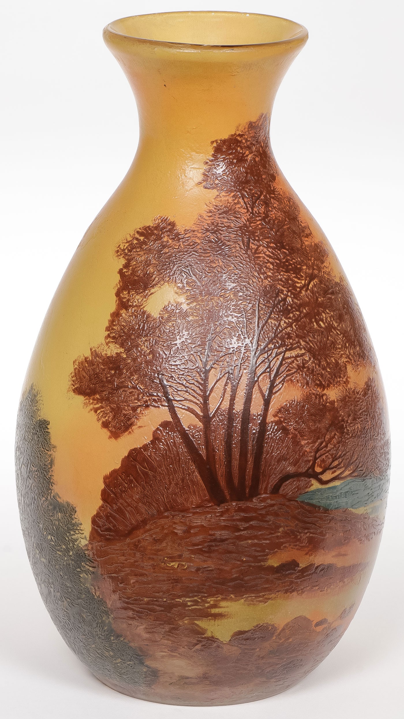 LEGRAS FRENCH CAMEO VASE (1 of 3)