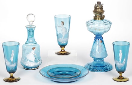 GOOD VINTAGE MARY GREGORY GLASS