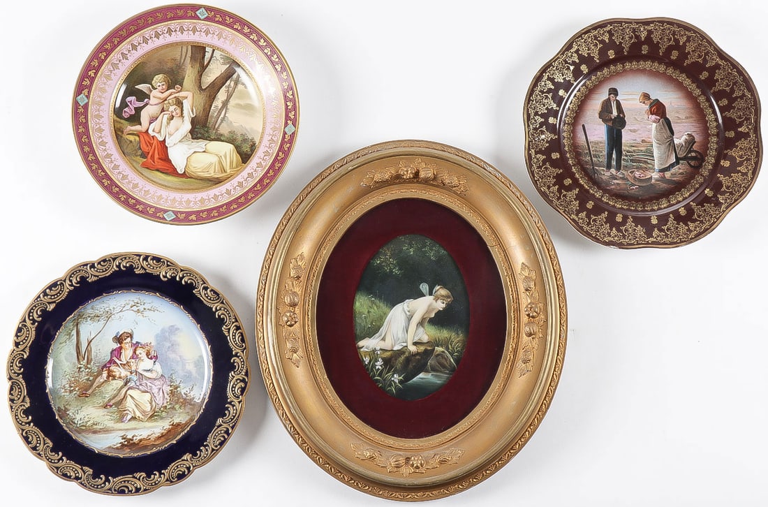 HAND PAINTED PORCELAIN (1 of 2)