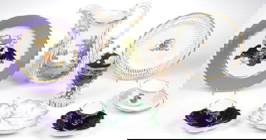 EUROPEAN AND RUSSIAN STYLE PORCELAIN