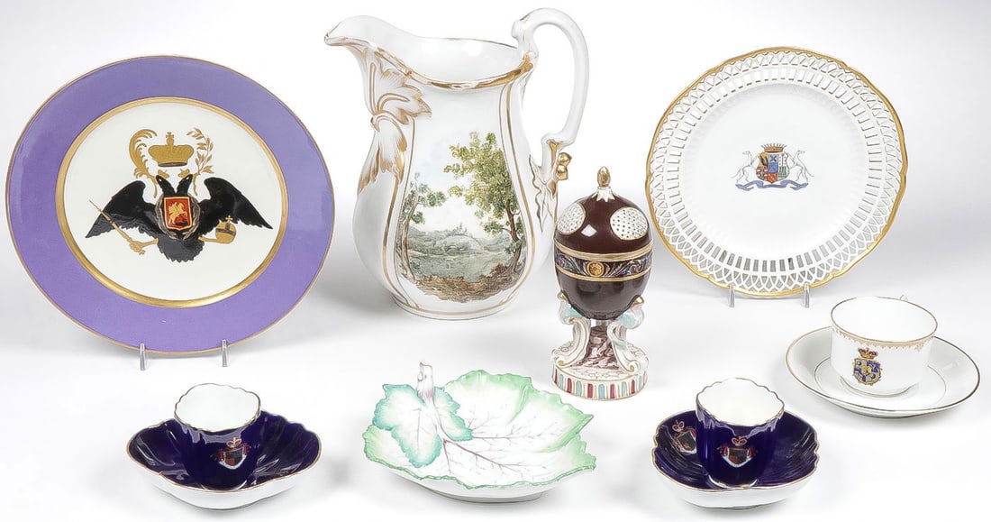 EUROPEAN AND RUSSIAN STYLE PORCELAIN (1 of 18)