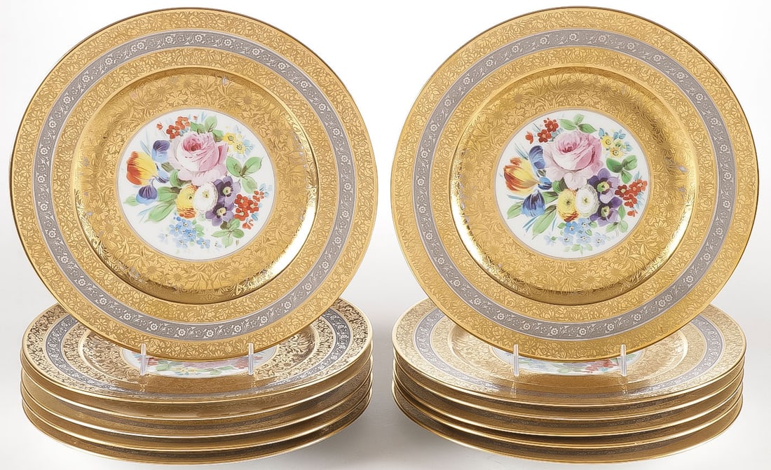 H&c Selb Bavaria German Heinrich Dinnerware H&c Selb Bavaria German Heinrich Dinnerware
