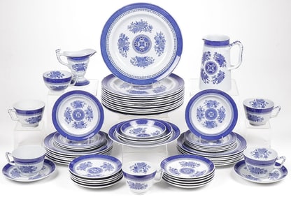 57 PCS SPODE FITZHUGH BLUE LONDON NEW STONE