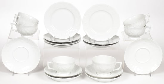 19 PCS RAYNAUD LIMOGES PORCELAIN