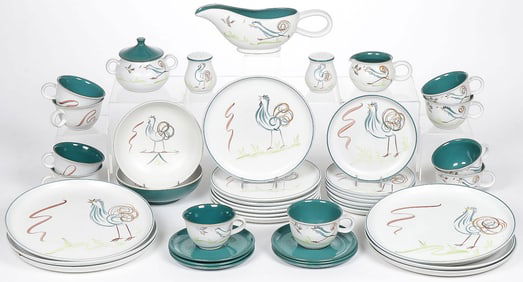 GREAT MID-CENTURY MODERN STONEWARE