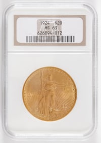 1924 $20 GOLD ST. GAUDENS