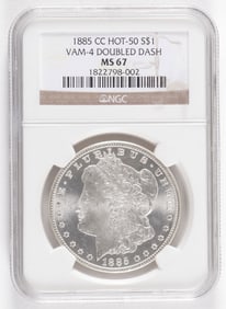 RARE 1885 CC VAM-4 HOT-50 DOUBLE DASH MORGAN