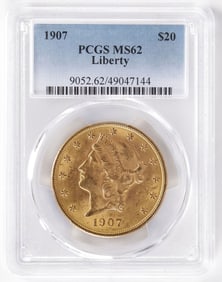 1907 $20 GOLD LIBERTY