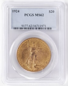 1924 $20 GOLD ST. GAUDENS
