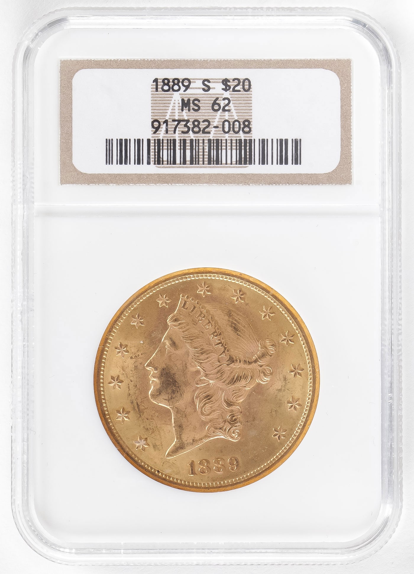 1889 S $20 GOLD LIBERTY HEAD (1 of 2)
