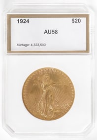 1924 $20 GOLD ST. GAUDENS